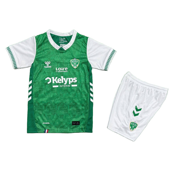 Maillot Saint Etienne Domicile Kit Enfant 2025 2026 Vert | Foot Sport