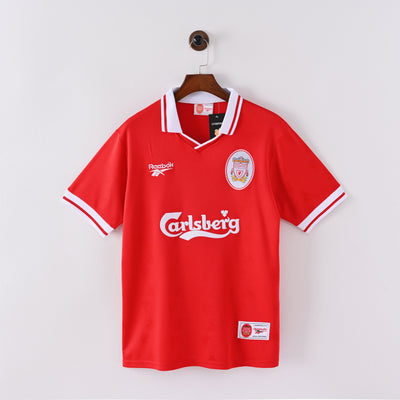 Maillot Liverpool Retro Vintage 1996-1997 Domicile Homme