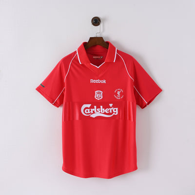 Maillot Liverpool Retro Vintage 2000-2001 Domicile Homme