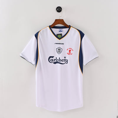 Maillot Liverpool Retro Vintage 2001-2002 Exterieur Homme