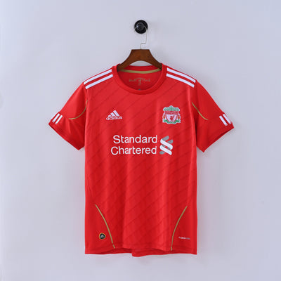 Maillot Liverpool Retro Vintage 2010-2011 Domicile Homme