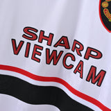 Maillot Manchester United Retro Vintage Manches Longues 1998-1999 Exterieur Homme 4