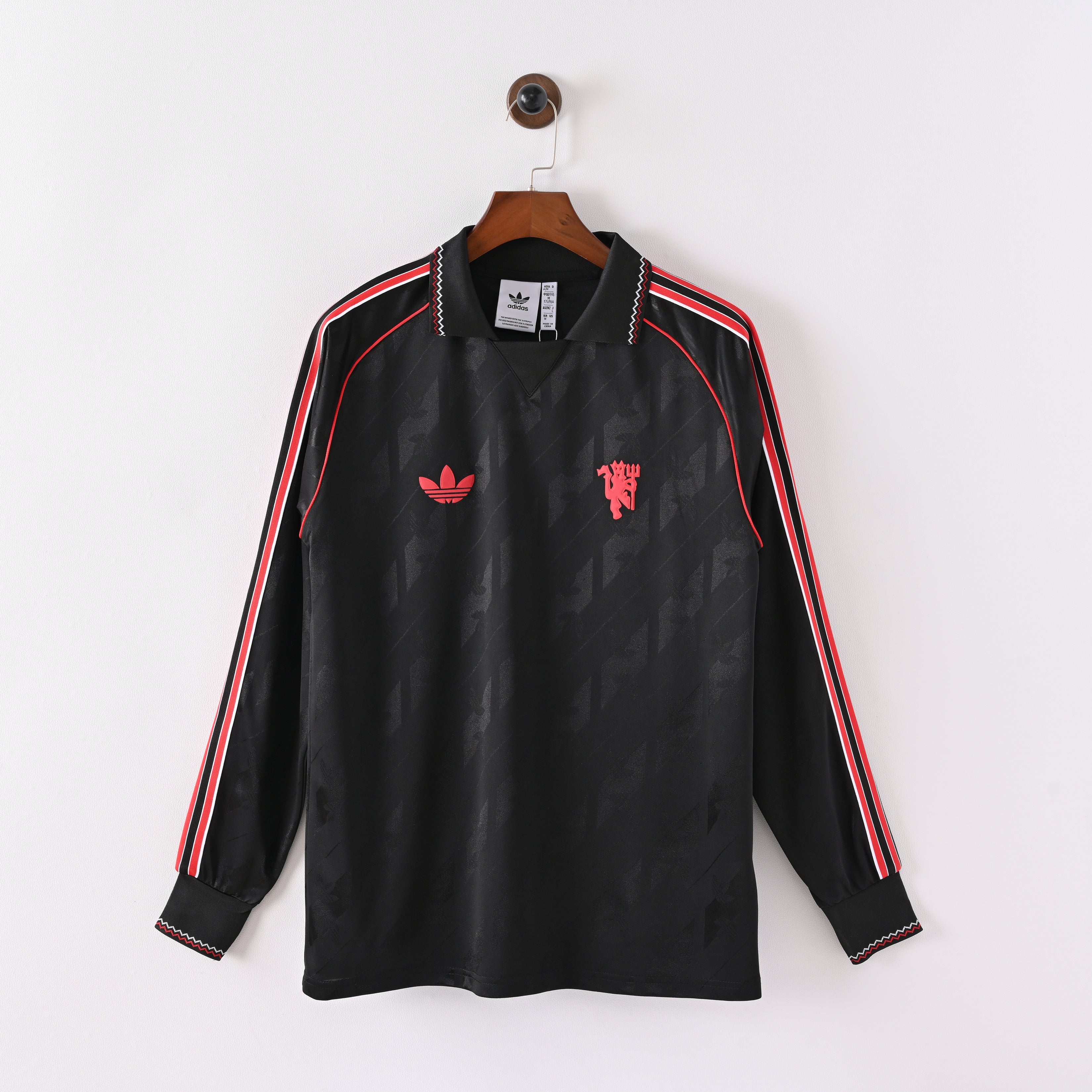 Maillot Manchester United Retro Vintage Manches Longues 2024-2025 LFSTLR Homme