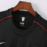 Maillot Manchester United Retro Vintage Manches Longues 2007-2008 Exterieur Homme 3