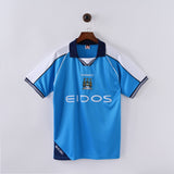 Maillot Manchester City Retro Vintage 1999-2001 Domicile Homme 1