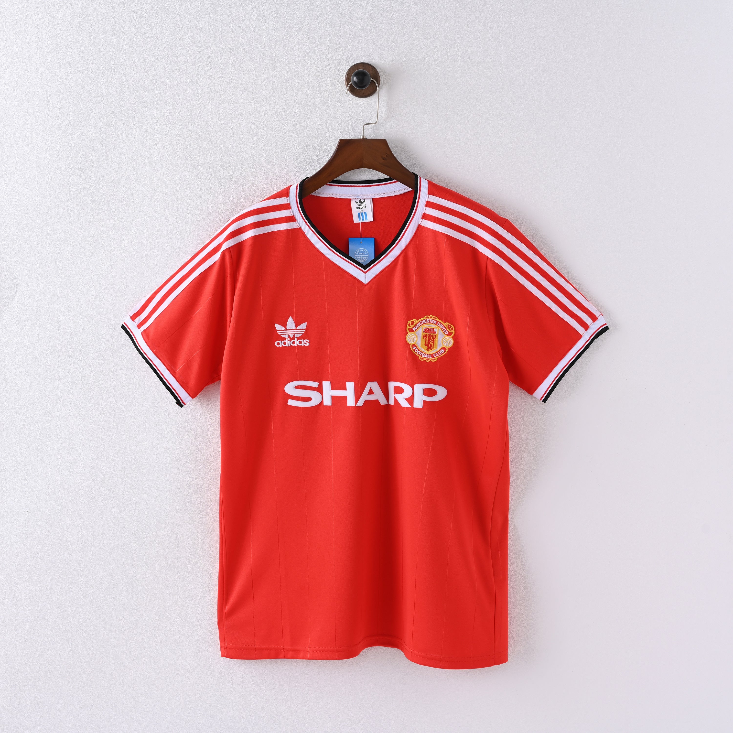Maillot Manchester United Retro Vintage 1983-1984 Domicile Homme