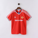 Maillot Manchester United Retro Vintage 1983-1984 Domicile Homme 1