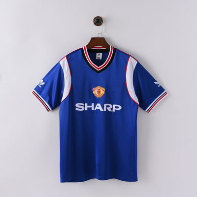 Maillot Manchester United Retro Vintage 1984-1985 Third Homme