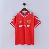Maillot Manchester United Retro Vintage 1986-1988 Domicile Homme 1