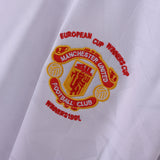 Maillot Vintage Manchester United Retro Vintage 1990-1991 Europe Coupe Winners Exterieur Homme 3