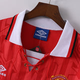 Maillot Manchester United Retro Vintage 1993-1994 Domicile Homme 3