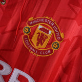 Maillot Manchester United Retro Vintage 1993-1994 Domicile Homme 4