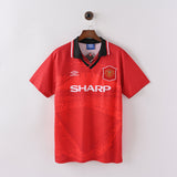 Maillot Manchester United Retro Vintage 1994-1996 Domicile Homme 1