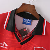 Maillot Manchester United Retro Vintage 1994-1996 Domicile Homme 3