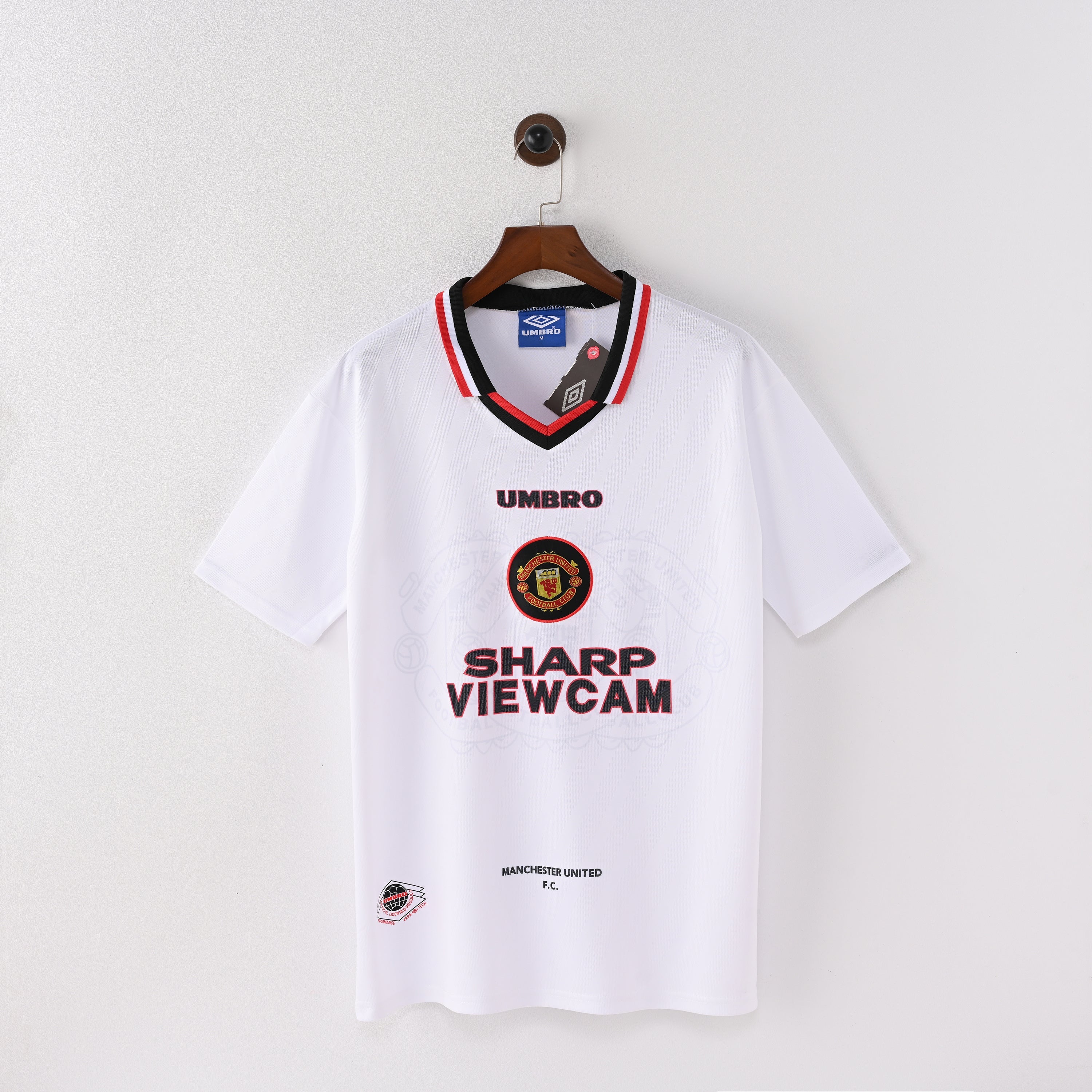 Maillot Manchester United Retro Vintage 1996-1997 Exterieur Homme