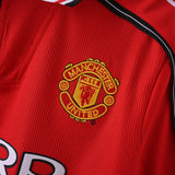 Maillot Manchester United Retro Vintage 1998-1999 Domicile Homme 4