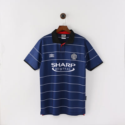 Maillot Manchester United Retro Vintage 1999-2000 Exterieur Homme