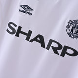 Maillot Manchester United Retro Vintage 1999-2000 Exterieur Homme 4