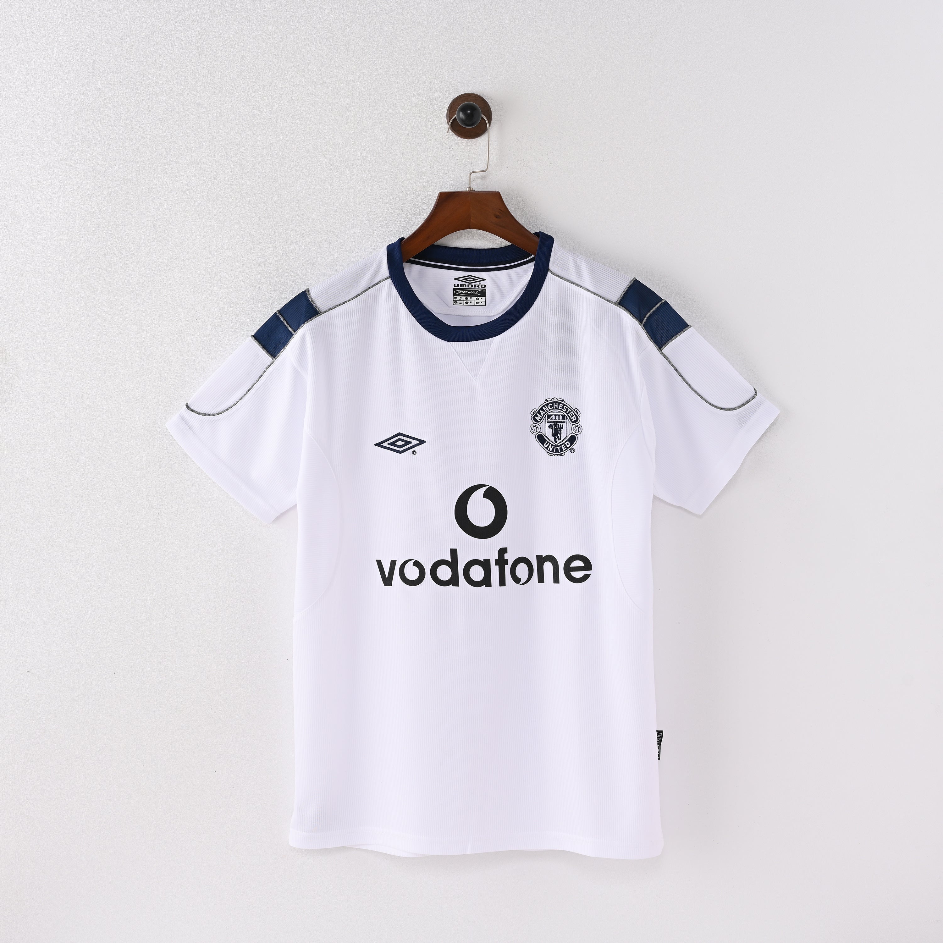 Maillot Manchester United Retro Vintage 2000-2001 Exterieur Homme