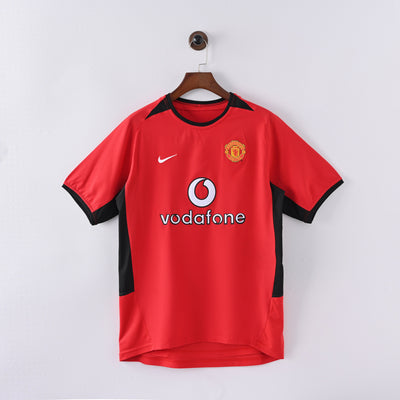Maillot Manchester United Retro Vintage 2002-2003 Domicile Homme