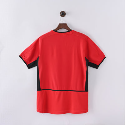 Maillot Manchester United Retro Vintage 2002-2003 Domicile Homme