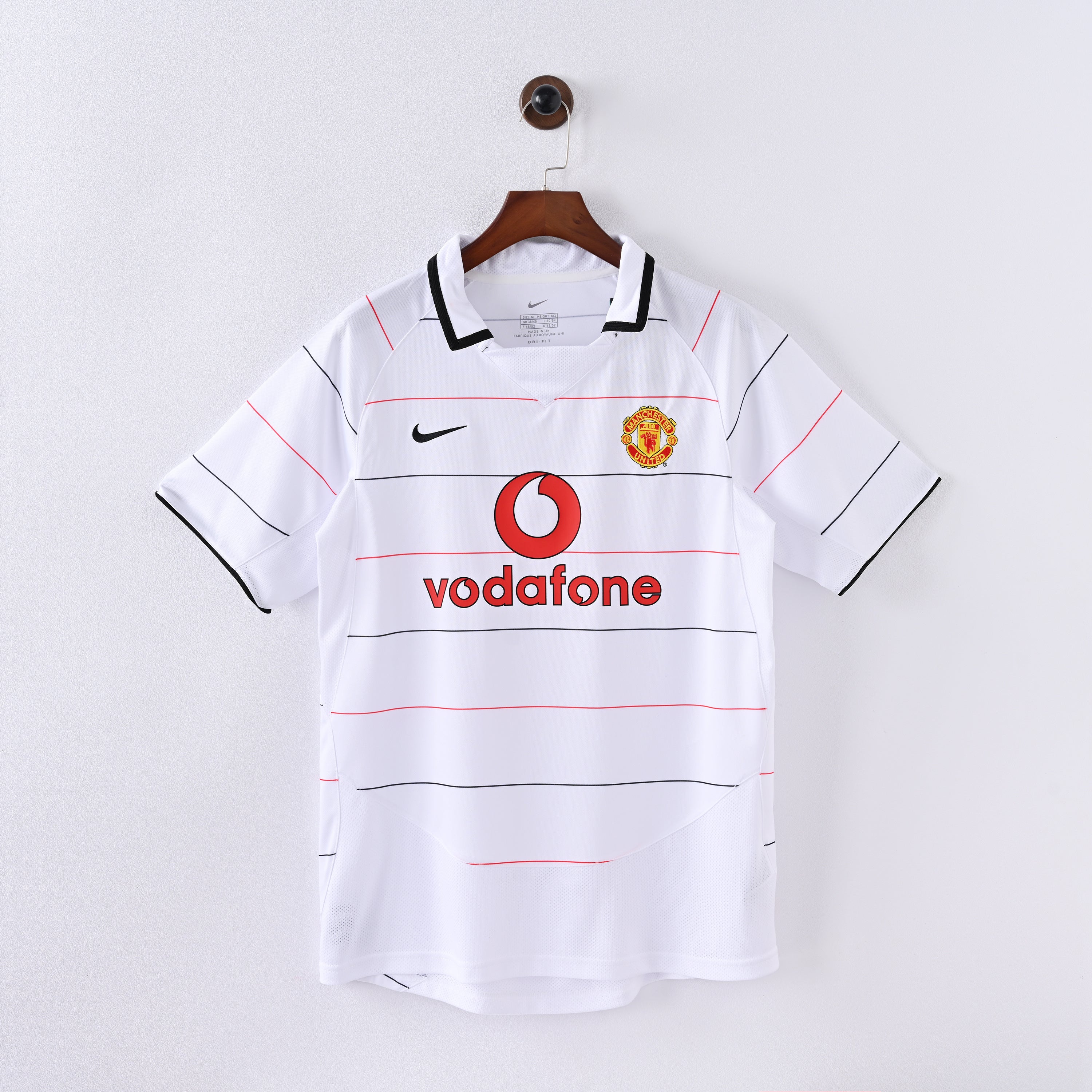 Maillot Retro Vintage Manchester United 2003-2004 Exterieur Retro Vintage Homme