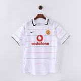 Maillot Retro Vintage Manchester United 2003-2004 Exterieur Retro Vintage Homme 1