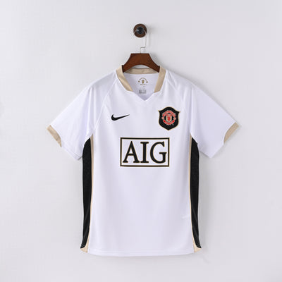 Maillot Manchester United Retro Vintage 2006-2007 Exterieur Homme