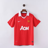 Maillot Manchester United Retro Vintage 2010-2011 Domicile Homme 1