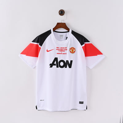 Maillot Vintage Manchester United Retro Vintage 2010-2011 Exterieur Homme