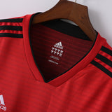 Maillot Manchester United Retro Vintage 2018-2019 Domicile Homme 3