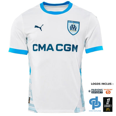 Maillot Marseille D&P Domicile Homme 2024 2025 | Foot Sport