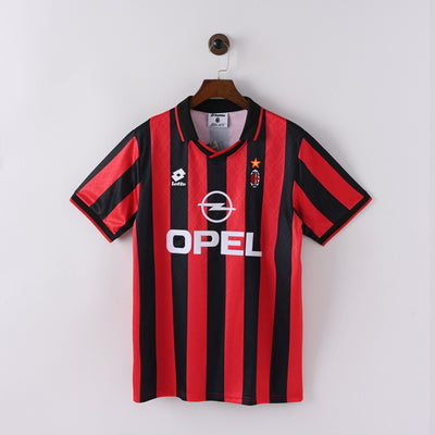 Maillot AC Milan Retro Vintage 1995-1996 Domicile Homme | Foot Sport
