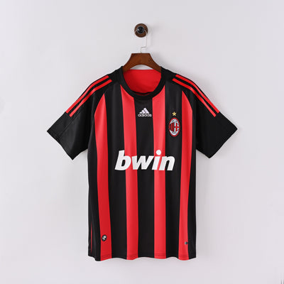 Maillot AC Milan Retro Vintage 2008-2009 Domicile Homme | Foot Sport