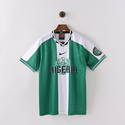 Maillot Nigeria Retro Vintage 1996 Domicile Homme | Foot Sport