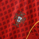 Maillot Portugal Retro Vintage 2004 Domicile Homme 3