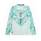 Maillot Portugal Ronaldo 7 Exterieur Manches Longues 2026 2027 Homme 2