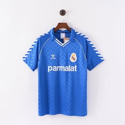 Maillot Real Madrid Retro Vintage 1986-1987 Exterieur Homme