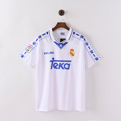Maillot Real Madrid Retro Vintage 1996-1997 Domicile Homme