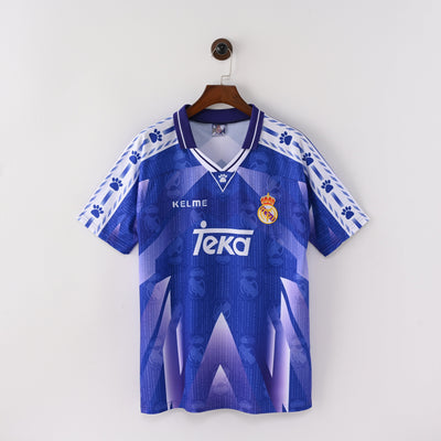 Maillot Real Madrid Retro Vintage 1996-1997 Exterieur Homme