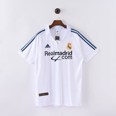 Maillot Real Madrid Retro Vintage 2001-2002 Domicile Homme