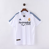 Maillot Real Madrid Retro Vintage 2001-2002 Domicile Homme 1