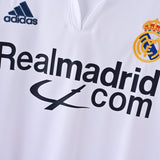 Maillot Real Madrid Retro Vintage 2001-2002 Domicile Homme 3