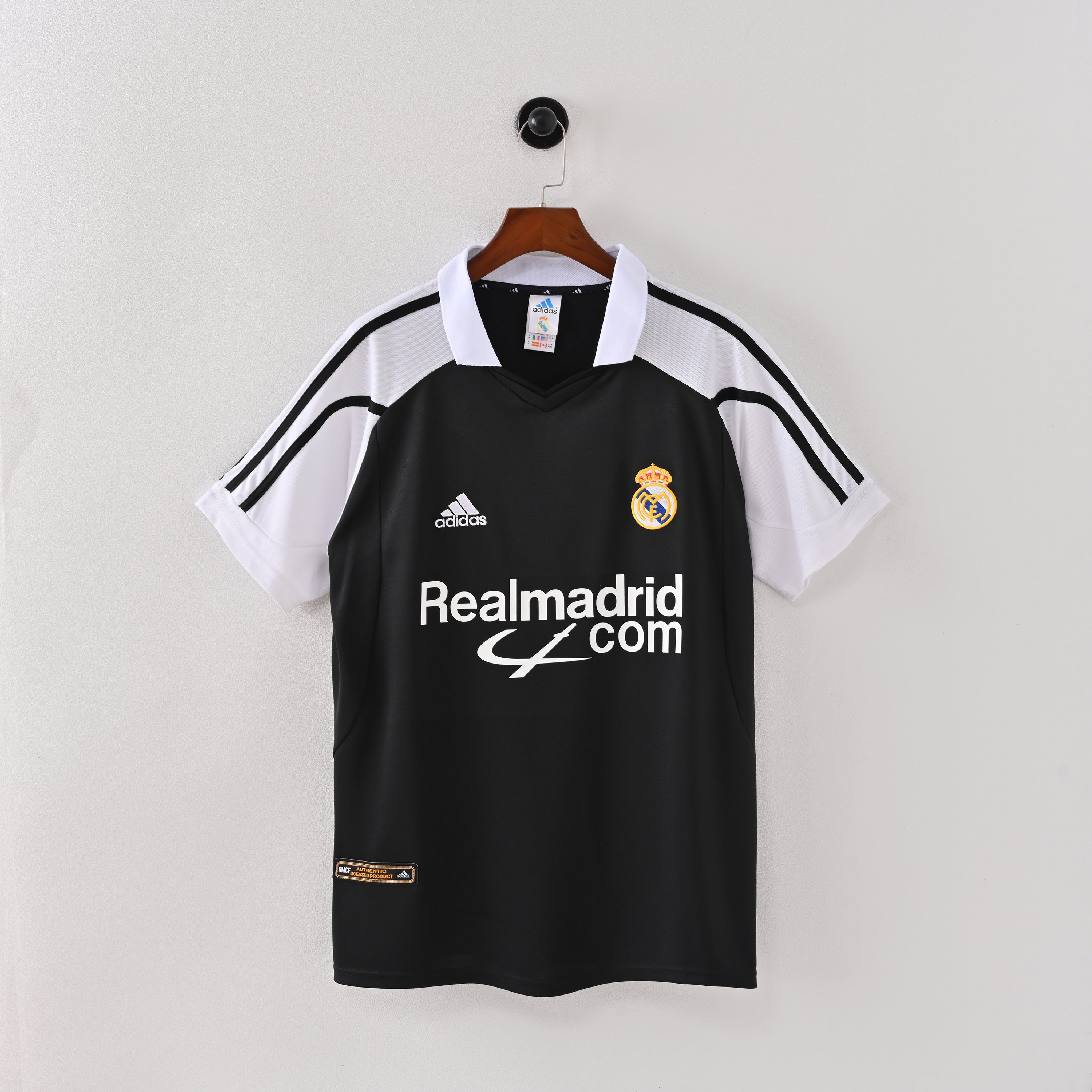 Maillot Real Madrid Retro Vintage 2001-2002 Exterieur Homme
