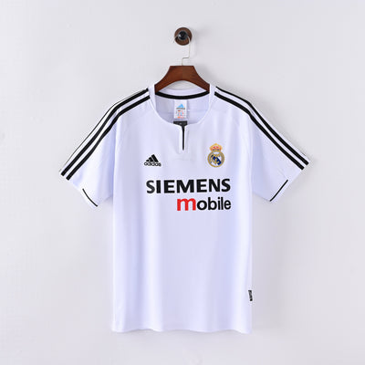 Maillot Real Madrid Retro Vintage 2003-2004 Domicile Homme