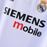 Maillot Real Madrid Retro Vintage 2003-2004 Domicile Homme 3