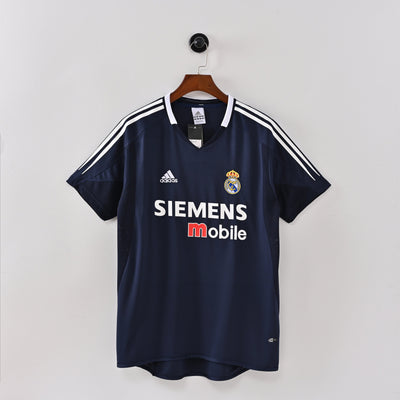 Maillot Real Madrid Retro Vintage 2004-2005 Exterieur Homme