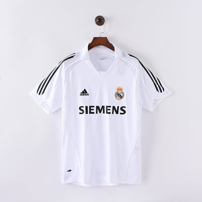 Maillot Real Madrid Retro Vintage 2005-2006 Domicile Homme