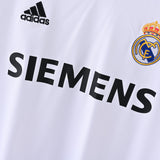 Maillot Real Madrid Retro Vintage 2005-2006 Domicile Homme 3