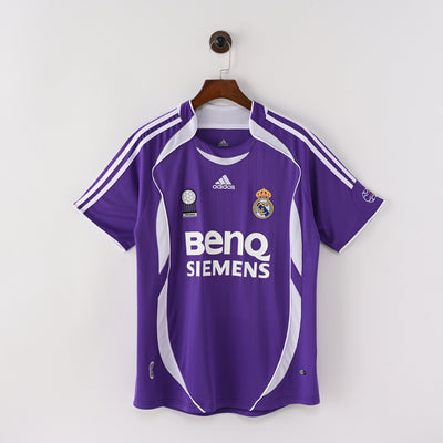 Maillot Real Madrid Retro Vintage 2006-2007 Third Homme